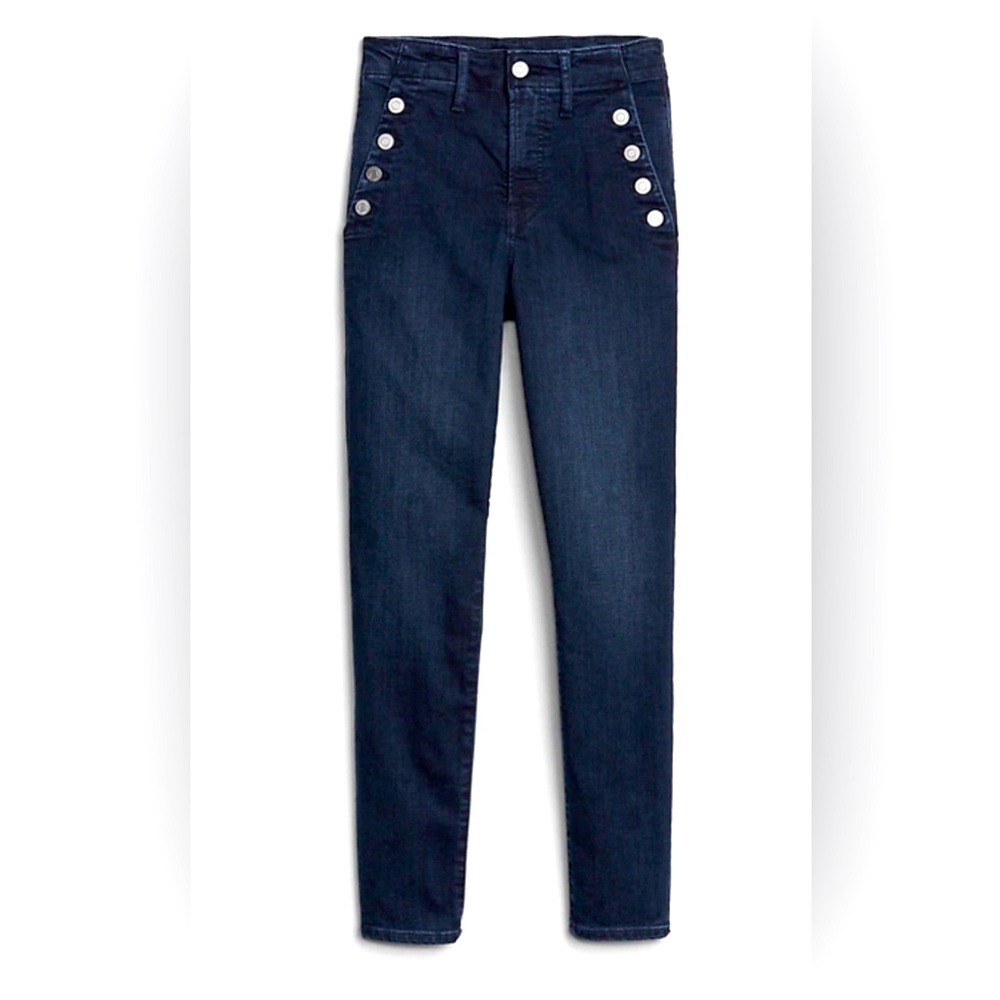 GAP Dark Wash Sailor Style Women's Jeans